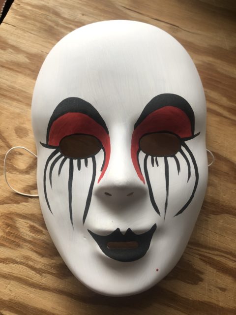 Face Of Pride Mask – (Demon) Hand Painted | DemonXBunny