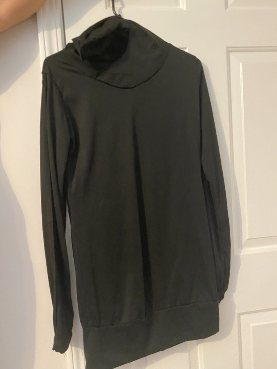 Black Hooded Tee/Dress | DemonXBunny